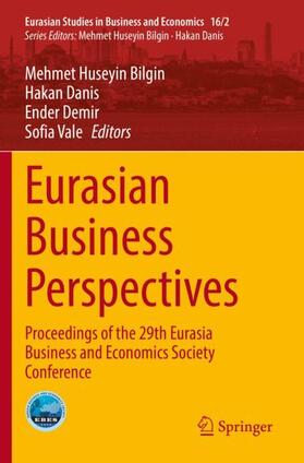 Bilgin / Vale / Danis | Eurasian Business Perspectives | Buch | 978-3-030-65087-2 | sack.de