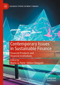 La Torre / Chiappini |  Contemporary Issues in Sustainable Finance | eBook | Sack Fachmedien