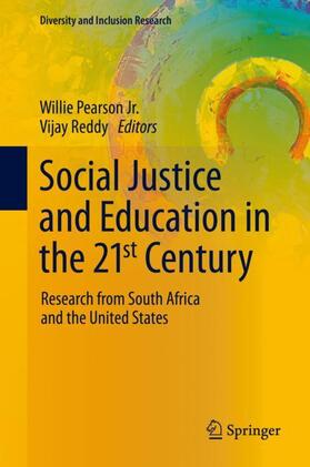 Reddy / Pearson Jr. | Social Justice and Education in the 21st Century | Buch | 978-3-030-65416-0 | sack.de