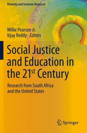 Reddy / Pearson Jr. | Social Justice and Education in the 21st Century | Buch | 978-3-030-65419-1 | sack.de