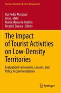 Marques / Biscaia / Melo |  The Impact of Tourist Activities on Low-Density Territories | Buch |  Sack Fachmedien