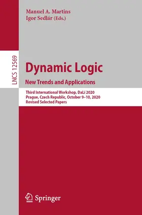 Martins / Sedlár | Dynamic Logic. New Trends and Applications | Buch | 978-3-030-65839-7 | www.sack.de