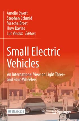 Ewert / Schmid / Vinckx | Small Electric Vehicles | Buch | 978-3-030-65845-8 | sack.de