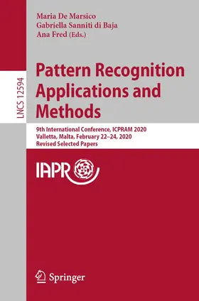 De Marsico / Sanniti di Baja / Fred |  Pattern Recognition Applications and Methods | Buch |  Sack Fachmedien