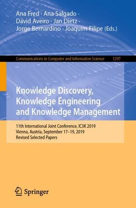Fred / Salgado / Filipe | Knowledge Discovery, Knowledge Engineering and Knowledge Management | Buch | 978-3-030-66195-3 | sack.de