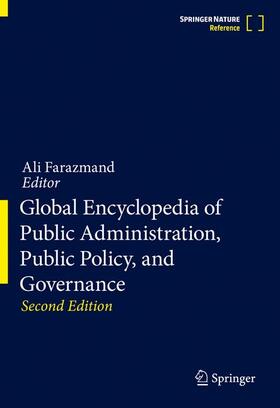 Farazmand | Global Encyclopedia of Public Administration, Public Policy, and Governance | Buch | 978-3-030-66251-6 | sack.de