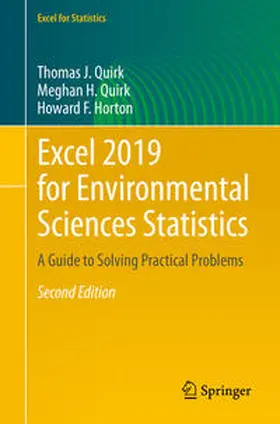 Quirk / Horton | Excel 2019 for Environmental Sciences Statistics | E-Book | sack.de