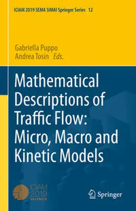 Puppo / Tosin |  Mathematical Descriptions of Traffic Flow: Micro, Macro and Kinetic Models | eBook | Sack Fachmedien