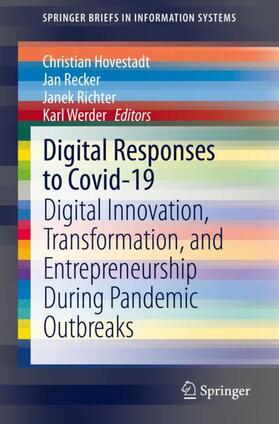 Hovestadt / Werder / Recker | Digital Responses to Covid-19 | Buch | 978-3-030-66610-1 | sack.de
