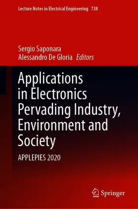 Saponara / De Gloria | Applications in Electronics Pervading Industry, Environment and Society | E-Book | sack.de