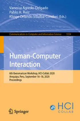 Agredo-Delgado / Ruiz / Villalba-Condori |  Human-Computer Interaction | eBook | Sack Fachmedien