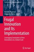 Brem / Agarwal |  Frugal Innovation and Its Implementation | Buch |  Sack Fachmedien