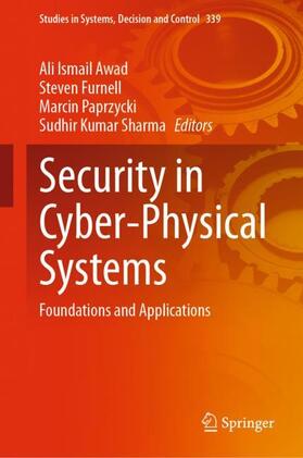 Awad / Sharma / Furnell |  Security in Cyber-Physical Systems | Buch |  Sack Fachmedien