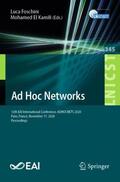 El Kamili / Foschini |  Ad Hoc Networks | Buch |  Sack Fachmedien