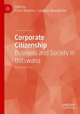 Maunganidze / Maphosa |  Corporate Citizenship | Buch |  Sack Fachmedien