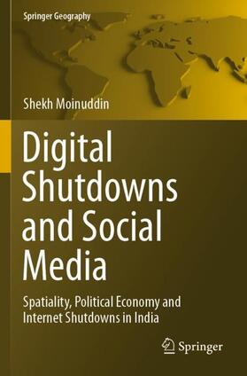 Moinuddin | Digital Shutdowns and Social Media | Buch | 978-3-030-67890-6 | sack.de