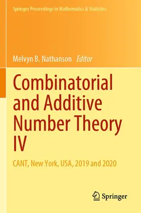 Nathanson |  Combinatorial and Additive Number Theory IV | Buch |  Sack Fachmedien