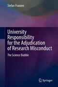 Franzen |  University Responsibility for the Adjudication of Research Misconduct | eBook | Sack Fachmedien