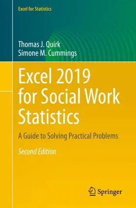 Cummings / Quirk |  Excel 2019 for Social Work Statistics | Buch |  Sack Fachmedien