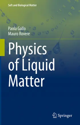 Rovere / Gallo |  Physics of Liquid Matter | Buch |  Sack Fachmedien