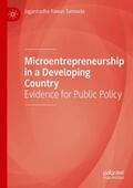 Tamvada |  Microentrepreneurship in a Developing Country | Buch |  Sack Fachmedien