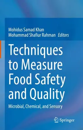 Shafiur Rahman / Khan |  Techniques to Measure Food Safety and Quality | Buch |  Sack Fachmedien