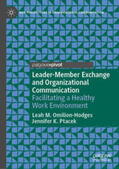 Omilion-Hodges / Ptacek |  Leader-Member Exchange and Organizational Communication | eBook | Sack Fachmedien