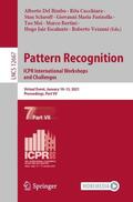 Del Bimbo / Cucchiara / Sclaroff |  Pattern Recognition. ICPR International Workshops and Challenges | Buch |  Sack Fachmedien