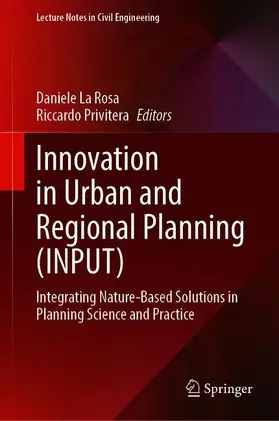 Privitera / La Rosa |  Innovation in Urban and Regional Planning | Buch |  Sack Fachmedien