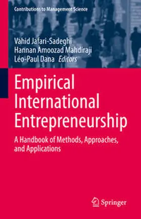Jafari-Sadeghi / Dana / Amoozad Mahdiraji |  Empirical International Entrepreneurship | Buch |  Sack Fachmedien
