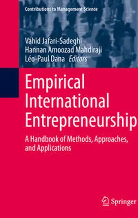 Jafari-Sadeghi / Amoozad Mahdiraji / Dana | Empirical International Entrepreneurship | E-Book | sack.de