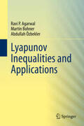 Agarwal / Bohner / Özbekler |  Lyapunov Inequalities and Applications | eBook | Sack Fachmedien