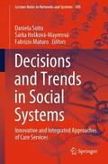 Soitu / Hošková-Mayerová / Maturo |  Decisions and Trends in Social Systems | Buch |  Sack Fachmedien