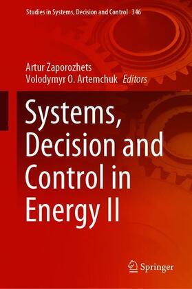 Artemchuk / Zaporozhets |  Systems, Decision and Control in Energy II | Buch |  Sack Fachmedien