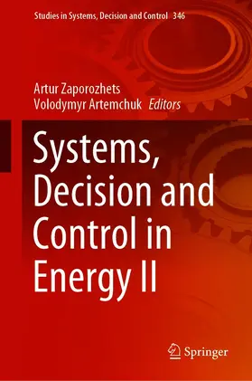 Zaporozhets / Artemchuk |  Systems, Decision and Control in Energy II | eBook | Sack Fachmedien