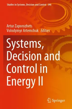 Artemchuk / Zaporozhets |  Systems, Decision and Control in Energy II | Buch |  Sack Fachmedien