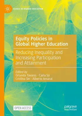 Tavares / Amaral / Sá |  Equity Policies in Global Higher Education | Buch |  Sack Fachmedien
