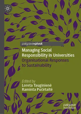 Tauginiene / Pucetaite |  Managing Social Responsibility in Universities | Buch |  Sack Fachmedien