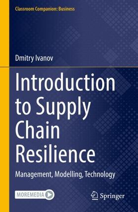 Ivanov | Introduction to Supply Chain Resilience | Buch | 978-3-030-70489-6 | sack.de