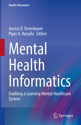 Tenenbaum / Ranallo | Mental Health Informatics | E-Book | sack.de