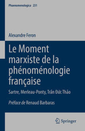 Feron | Le Moment marxiste de la phénoménologie française | E-Book | sack.de