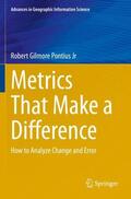 Pontius Jr |  Metrics That Make a Difference | Buch |  Sack Fachmedien