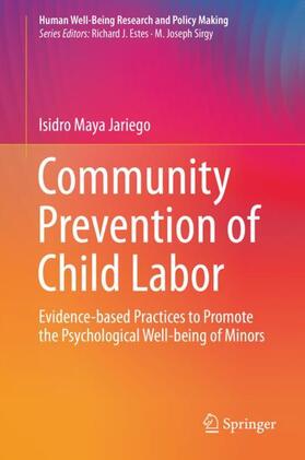 Maya Jariego | Community Prevention of Child Labor | Buch | 978-3-030-70809-2 | sack.de