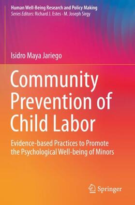 Maya Jariego | Community Prevention of Child Labor | Buch | 978-3-030-70812-2 | sack.de