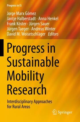 Marx Gómez / Halberstadt / Henkel |  Progress in Sustainable Mobility Research | Buch |  Sack Fachmedien