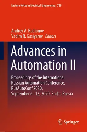 Radionov / Gasiyarov | Advances in Automation II | E-Book | sack.de