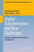 Fedorova / Zaramenskikh |  Digital Transformation and New Challenges | Buch |  Sack Fachmedien