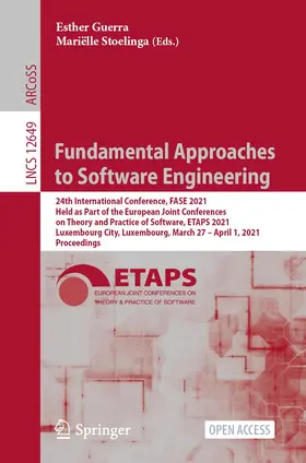 Guerra / Stoelinga |  Fundamental Approaches to Software Engineering | Buch |  Sack Fachmedien