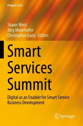 West / Ganz / Meierhofer |  Smart Services Summit | Buch |  Sack Fachmedien