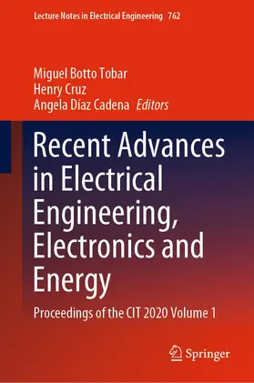 Botto Tobar / Díaz Cadena / Cruz |  Recent Advances in Electrical Engineering, Electronics and Energy | Buch |  Sack Fachmedien